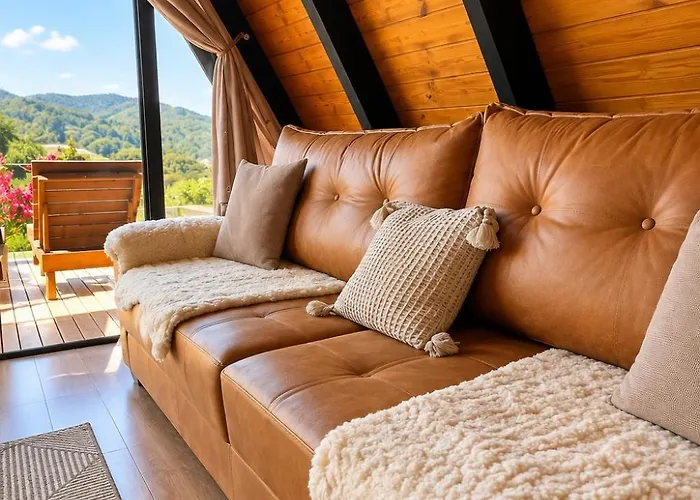 Refúgio dos Alpes cabana